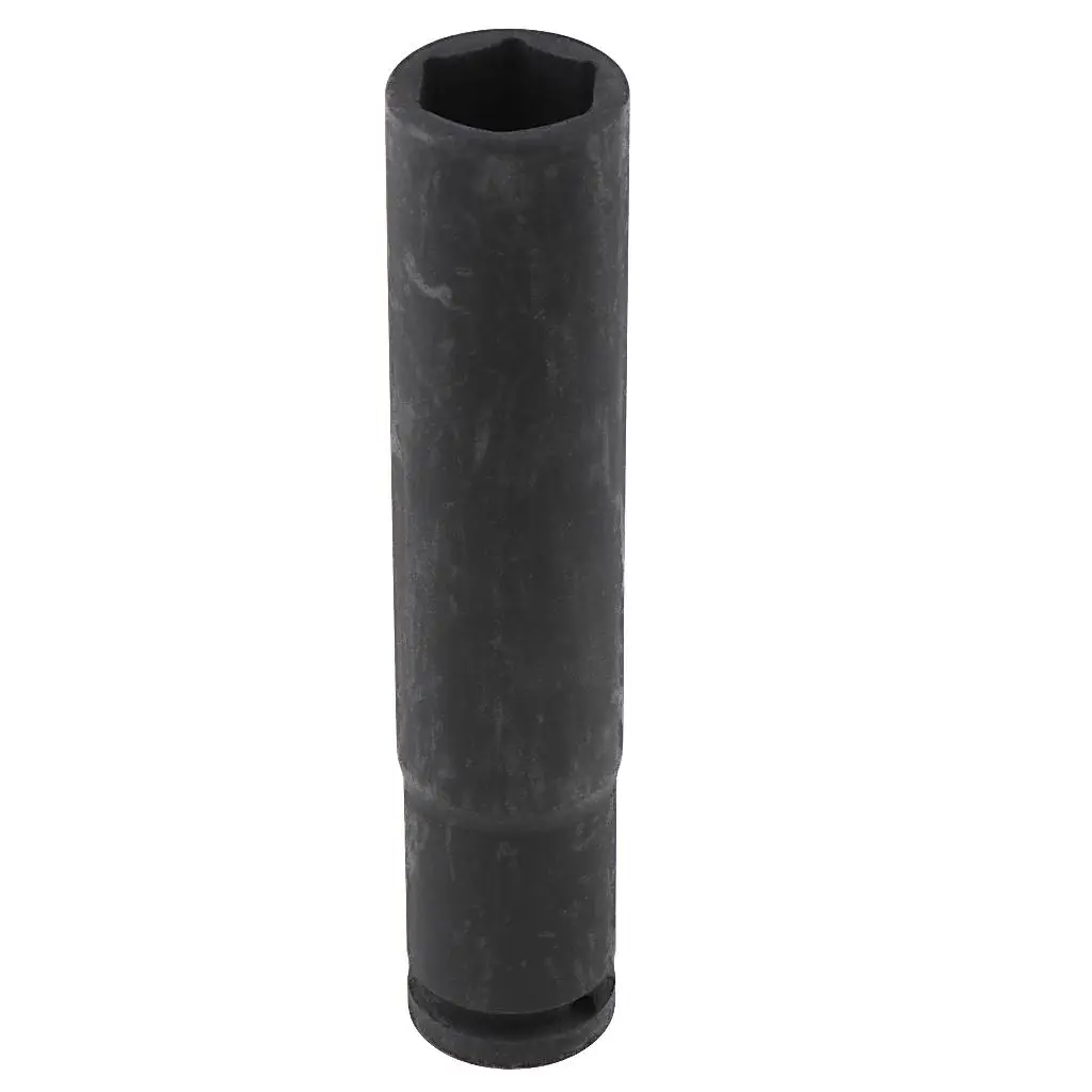 6 Point Single Hex Socket Metal Deep Impact Tool for Manual Electric Wrenches Car Equipment