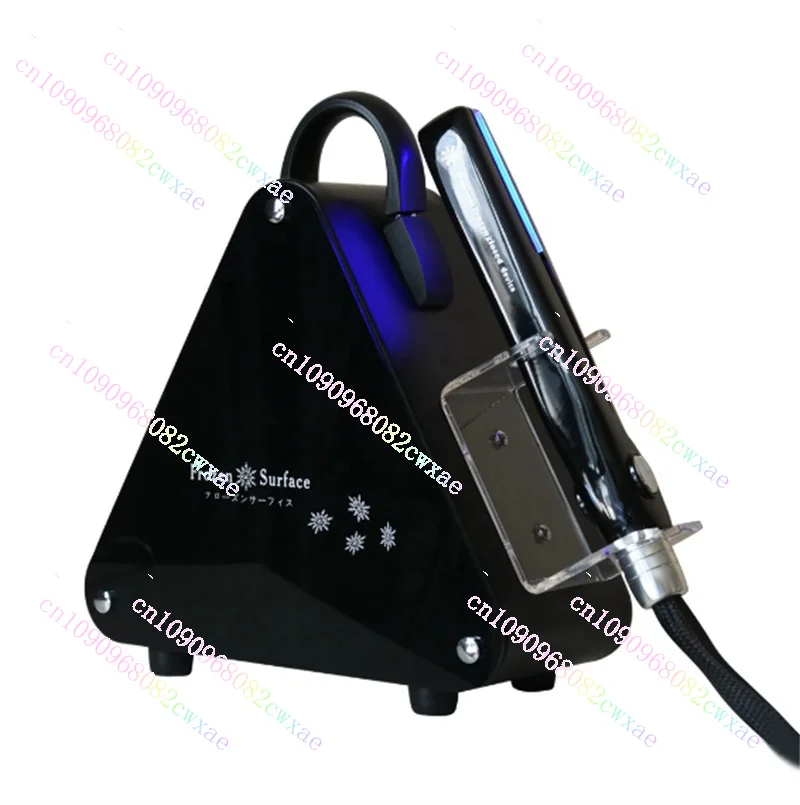 Hair Straight Care Machine Ice Cold Cryotherapy Flat Iron Ice Repair Hair Care Frozen Therapy Cool Treatment Device