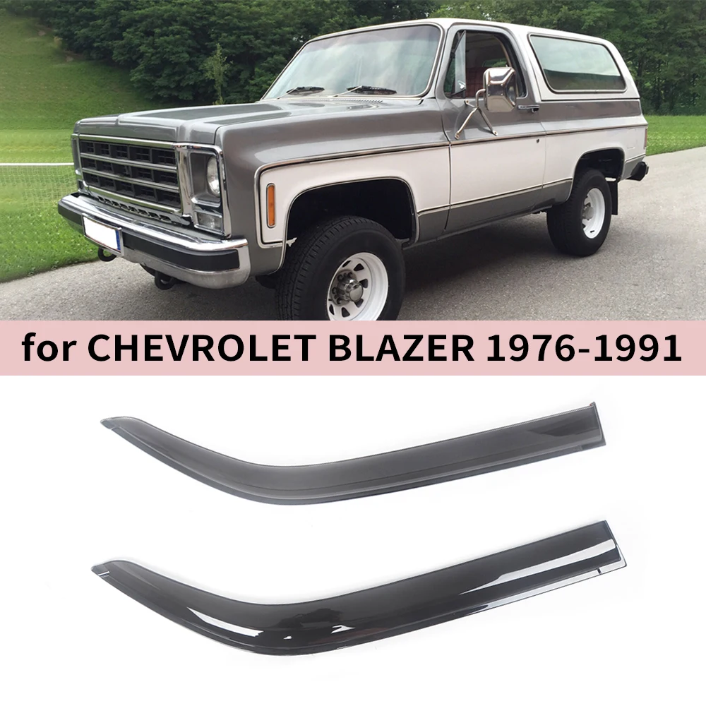 

Оконный козырек для Chevrolet Blazer 2-DOORS 1976-1979 1980-1989 1990 1991, ветровые дефлекторы, защита от дождя, дверной козырек, вентиляционные шторы