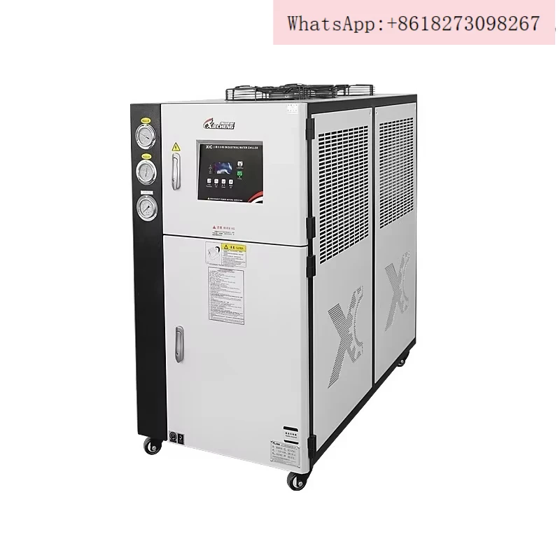 Portable air-cooled industrial chiller 10HP blow molding extrusion mold water-cooled 25 horsepower ice water machine DX