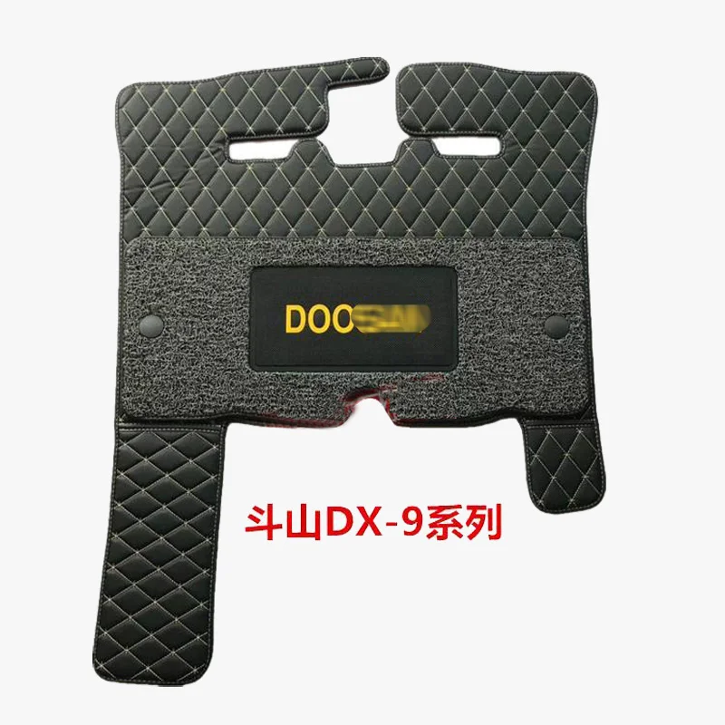 For Doosan Daewoo  Floor Mat DHDX55/60/150/220/225/300-5-7-9C Carpet for Driver's Cabin  Excavator