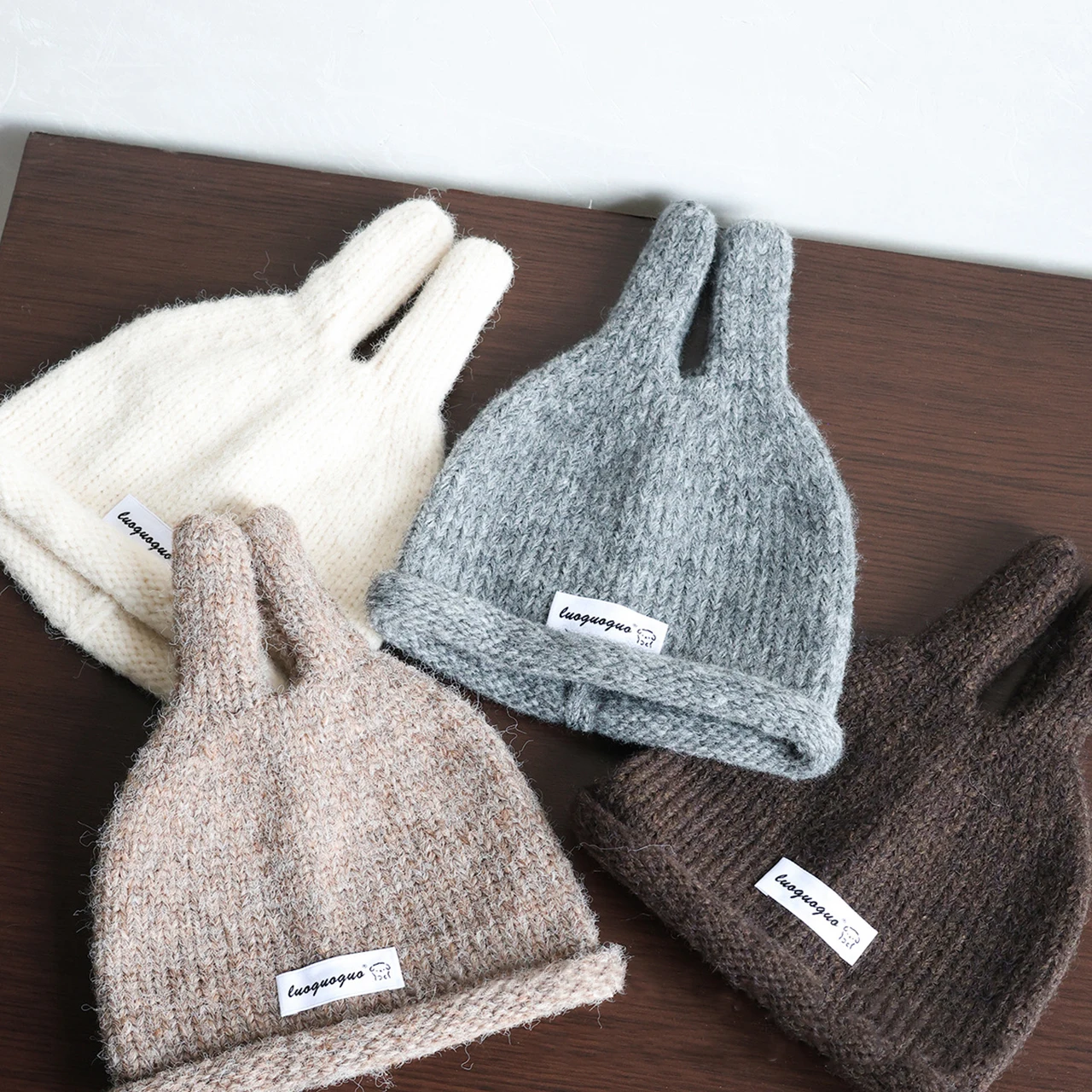 Thumbnail 2 - #85 Latest Knitted Kids Hats Offers
