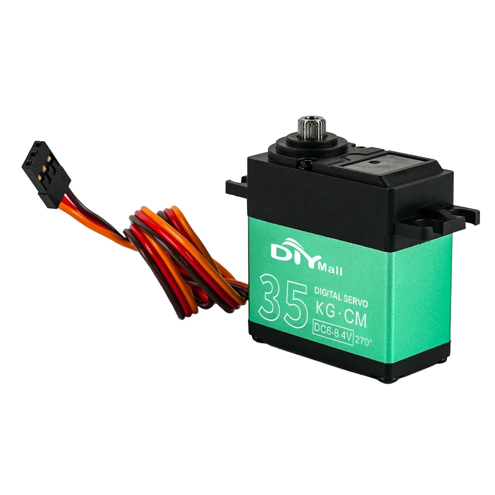 35KG Digital TD-8835MG Servo Metal Gear High Torque 180°/270°/360° Carbon Brush Motor RC Servo DIY Parts For Robot Car Aircraft