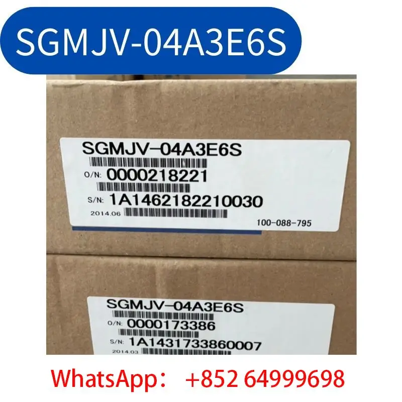 

Brand New Original SGMJV-04A3E6S servo motor 400W Fast Shipping