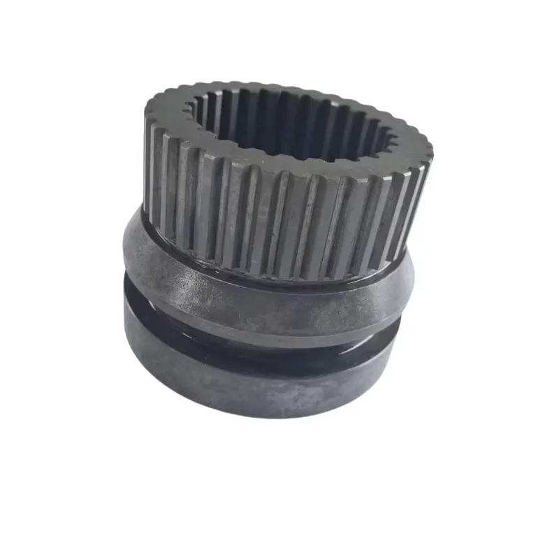 Custom Non-standard Gear Shaft & Spiral Bevel Gear, Mining Spline Sleeve Parts, High Stability Components for Mining Constructio