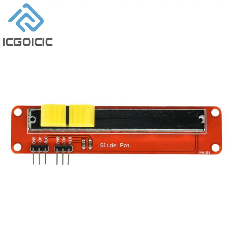 مقياس الجهد المنزلق 10K وحدة خطية مخرج مزدوج لكتلة Arduino الإلكترونية