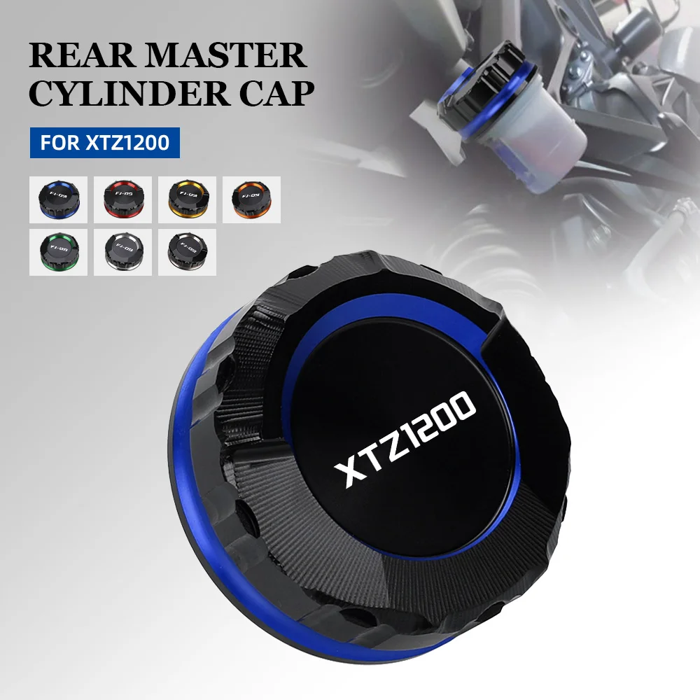 

Rear Brake Fluid Cylinder Master Reservoir Cover Oil Cap Moto FOR YAMAHA XTZ1200 2014-2020-2021-2022-2023 Accessories XTZ 1200