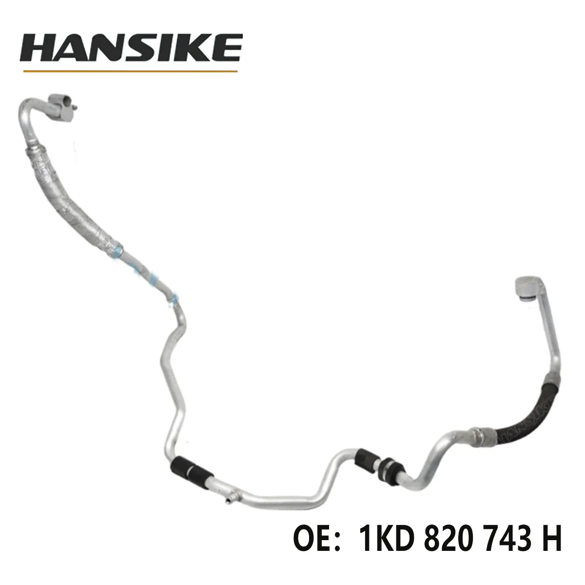 HANSIKE 1KD820743H Air Conditioning Pipe for VW Sagitar Skoda Octavia Refrigerant Discharge Hose