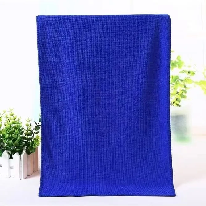 Baby bib pocket Blue baby bib pocket absorbent baby square 2024 new children\'s hand towel