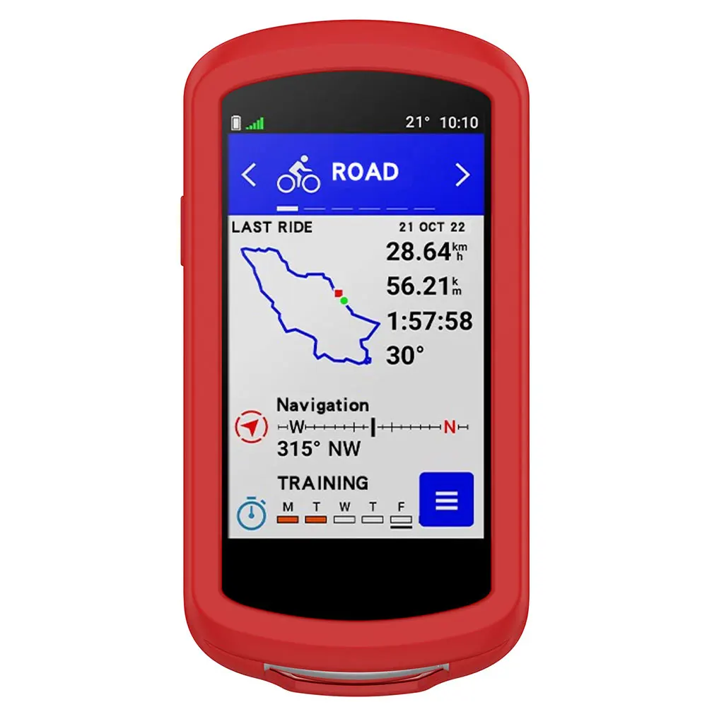 Per Garmin Edge 1040 Silicone Gps bici bicicletta protezione dello schermo del Computer ciclocomputer custodia protettiva con pellicola di vetro