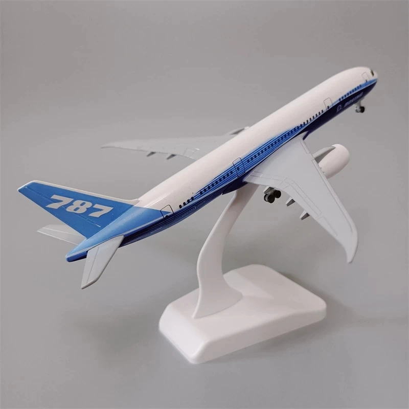 

20cm Scale 1:400 Model Airplane Alloy Metal Prototype Aviation for B787 Airline Airplane Model Stand Aircraft Gift