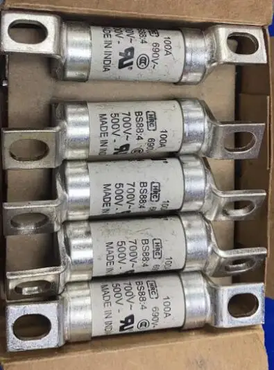 50FE 50A 690V 63FE 63A 63ET 80FE 80A 80ET 100FEA 100A 100FE 56ET 56A BS88:4 FUSE 500V 700V HRC MADE IN INDIA