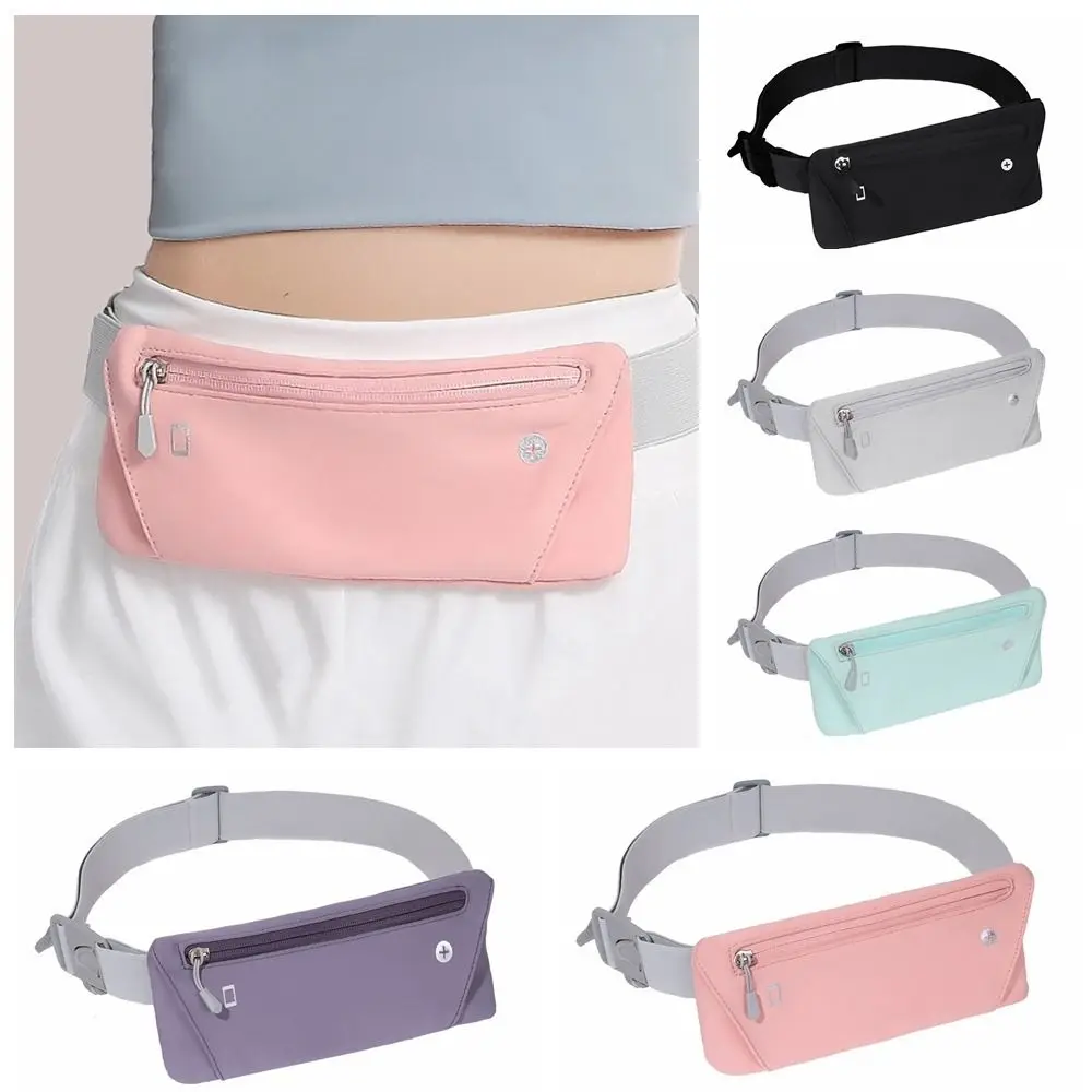Ultra-Thin Sport Mobile Waist Bag Close Fitting Multifunctional Running Waist Bag Large Capacity Storage Sports Phone Bag view 5