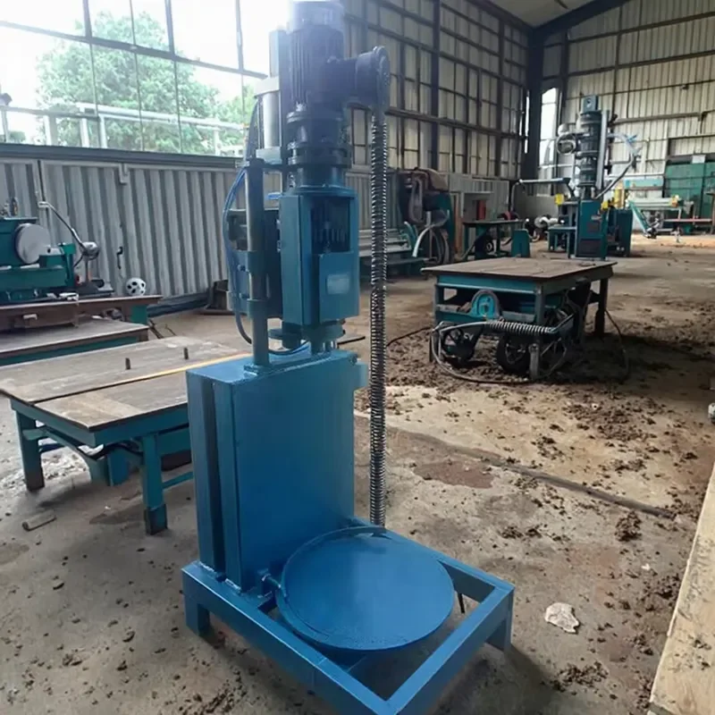 CE Certification Semi-automatic Waste Oil Drum Cutting Machine Vertical Oil Drum Disassembly Cutting Saw