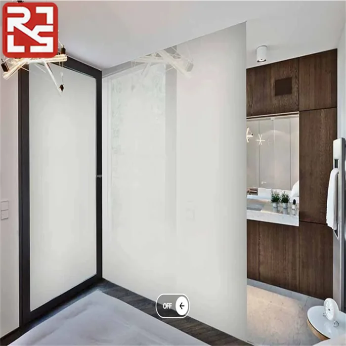 Modern Self-Adhesive Smart PLDC Glass for Bathroom Hotel Color-Changing ITO Electric Tint Film Explosion-Proof Decorative High