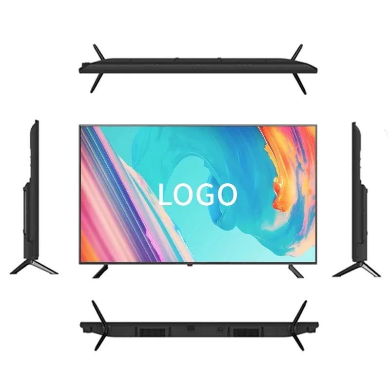 2024 Original Accept OEM Led Set 4k Android Smart 32 40 43 50 55 65 75 85 Inch Televisions Smart Tvs Televisor for Sale