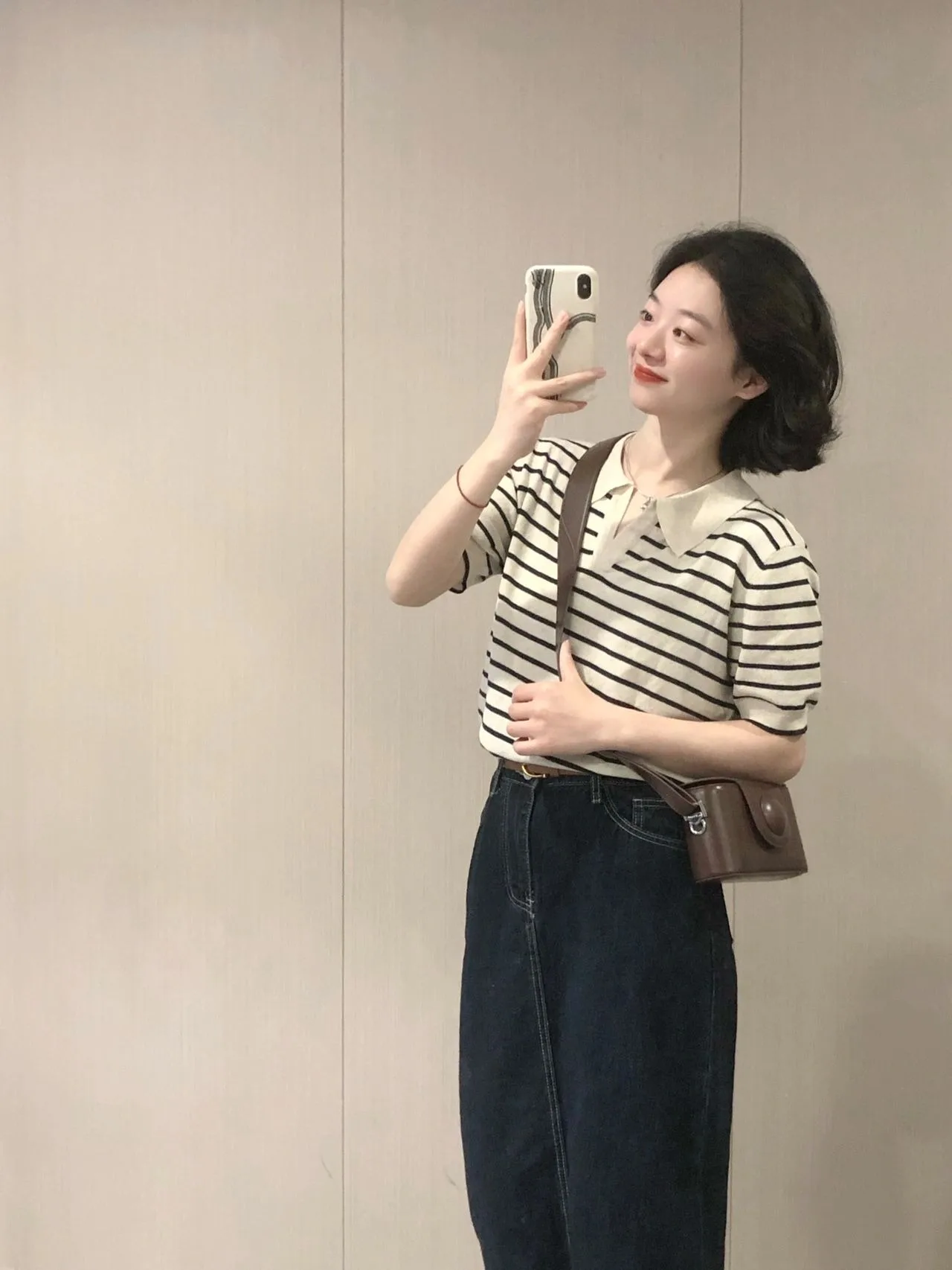 Extra Large Size 300 Pounds Striped V-neck Short Sleeve Women's Summer  Shirt Chic Design Turn-down Collar Top Korean Style