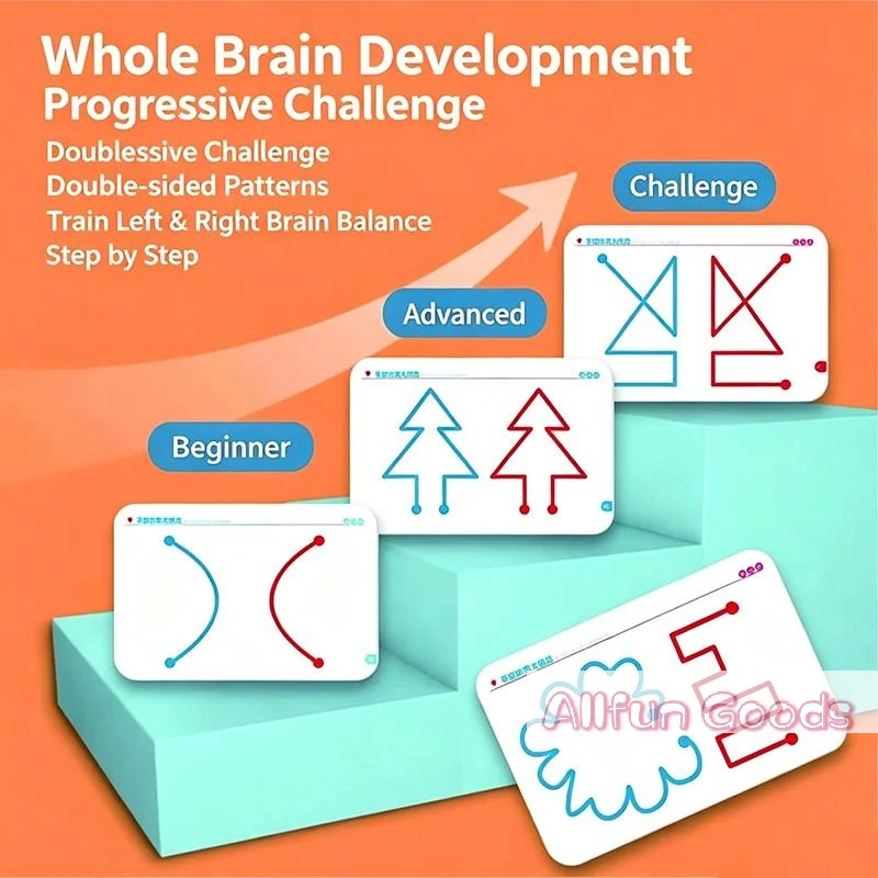 [TG835]Hand Brain Coordination Action Practice Development Set For Overall Brain Balance Attention Improvement Tool