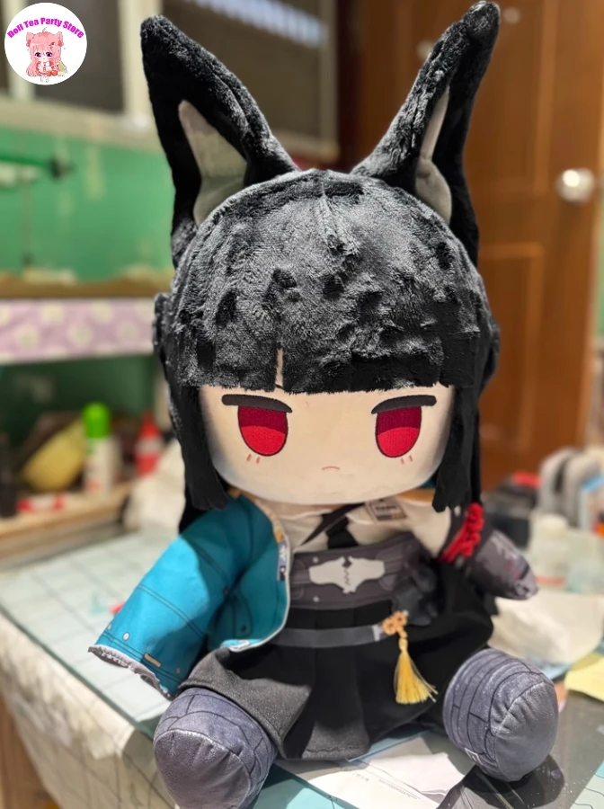 Anime Hoshimi Miyabi Figuren Poppen Zenless Zone Nul Pluche Gevulde Pop Lichaam Kussen Dress Up Plushie Speelgoed 40CM Kerstcadeau