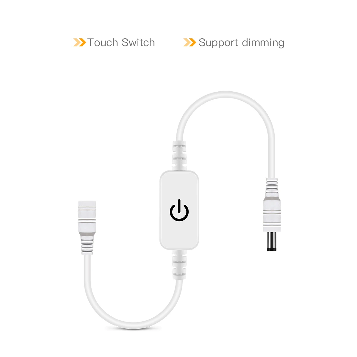 DC 12V-24V 4A Touch Sensor Light Dimmer Switch Controller Brightness Stepless Dimmable Touch Dimmer For LED Strip Light