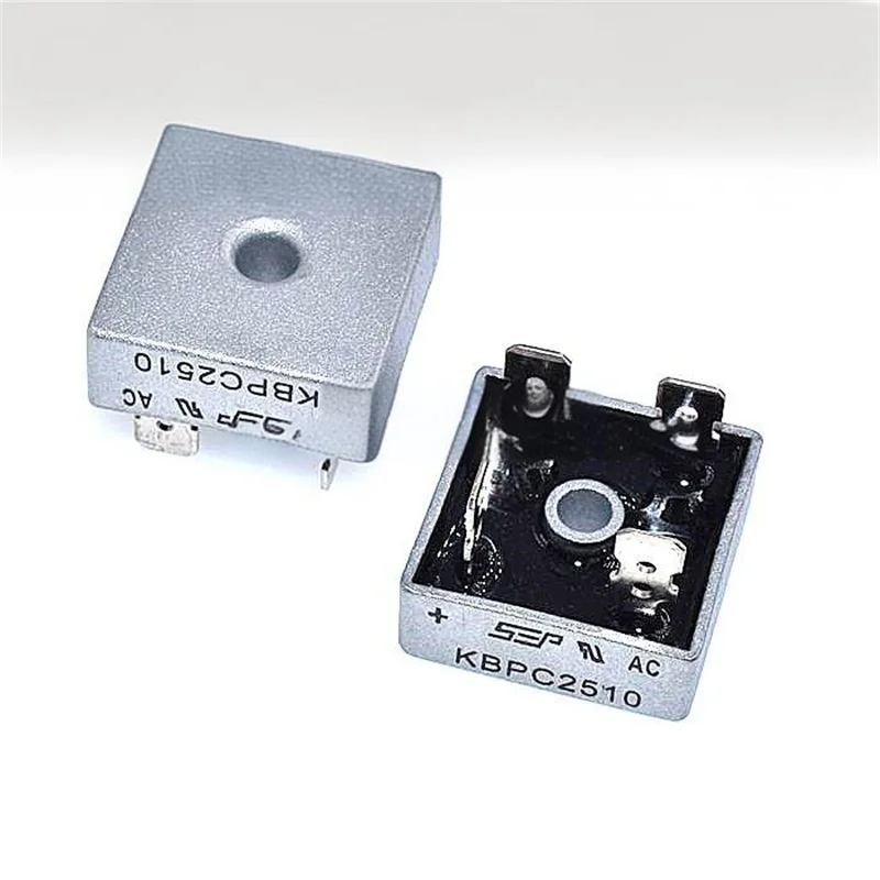 KBPC1510 KBPC2510 KBPC3510 KBPC5010 15A 25A 35A 50A 1000V Single-phase Rectifier Bridges Square Type Diode Bridge Rectifier