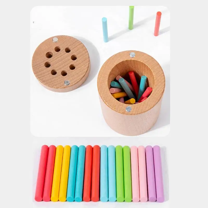 

Color Sorting Sticks Color Sorting Preschool Learning Activities Wooden Learning Color Sorting Toys Educational Fine Motor