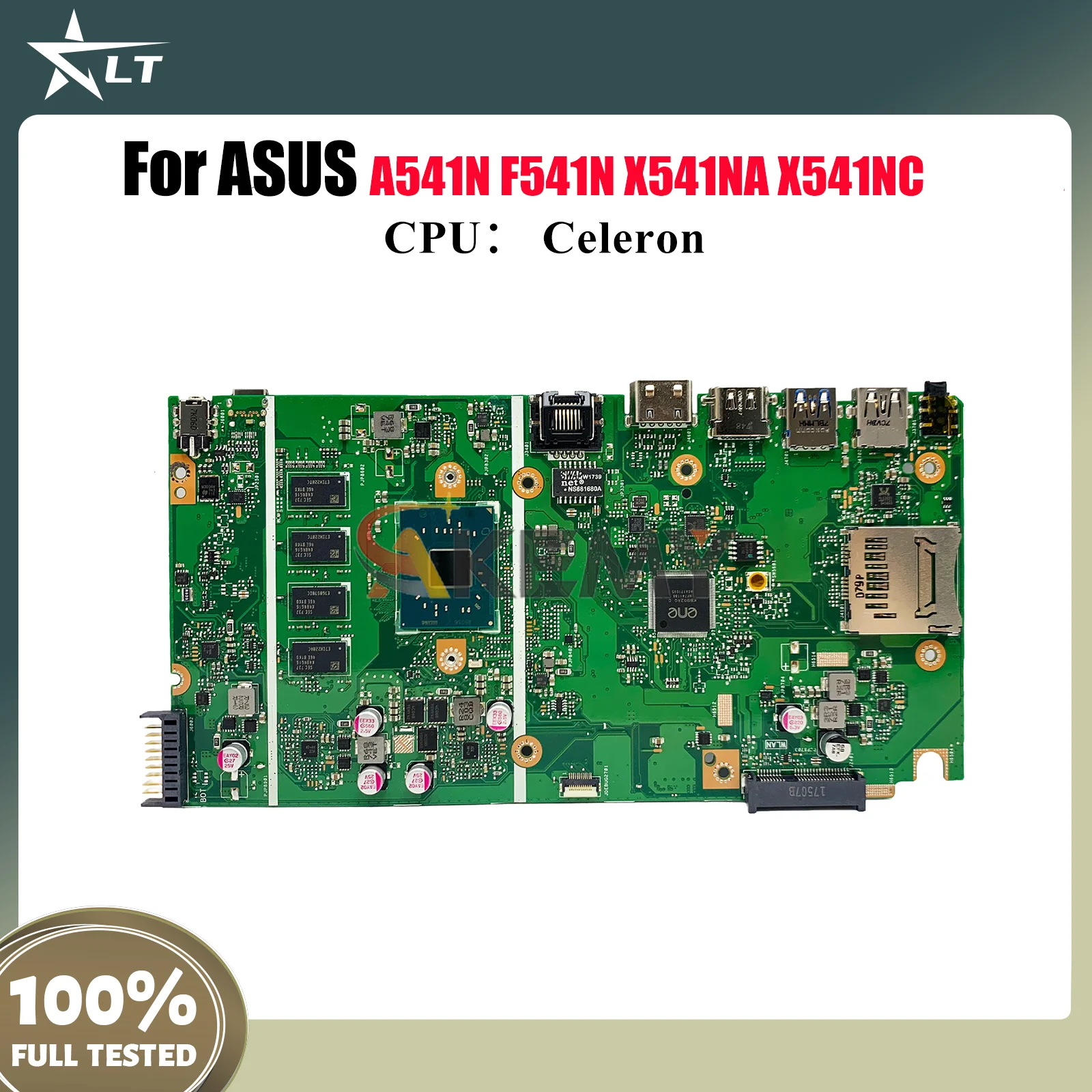 

X541NA Laptop Motherboard For ASUS VivoBook A541N R541N X541NA A541N X541NC F541N X541N Notebook Mainboard With Celeron CPU stk