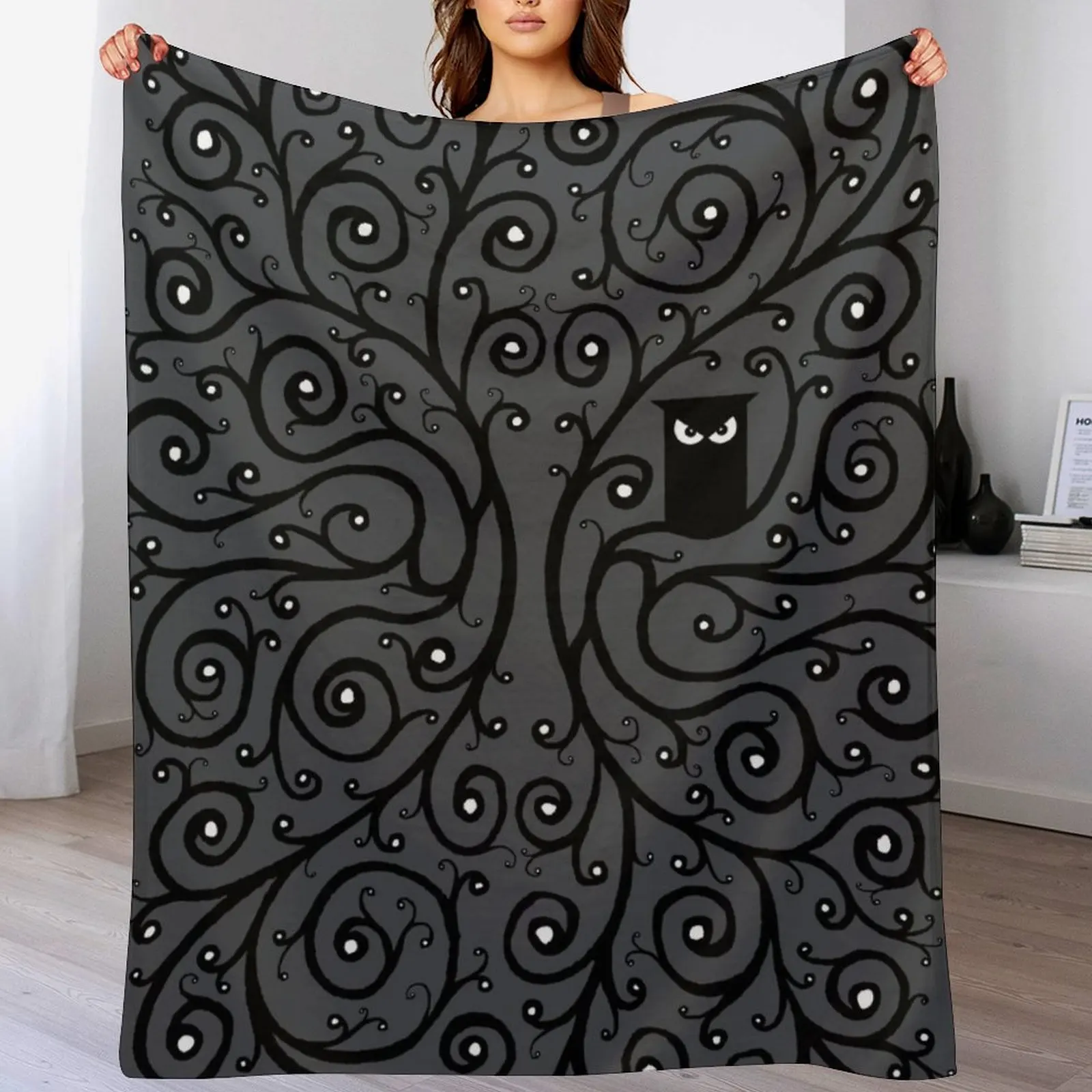 The Owl Throw Blanket Summer Cool Breathable Blanket for Sleeping