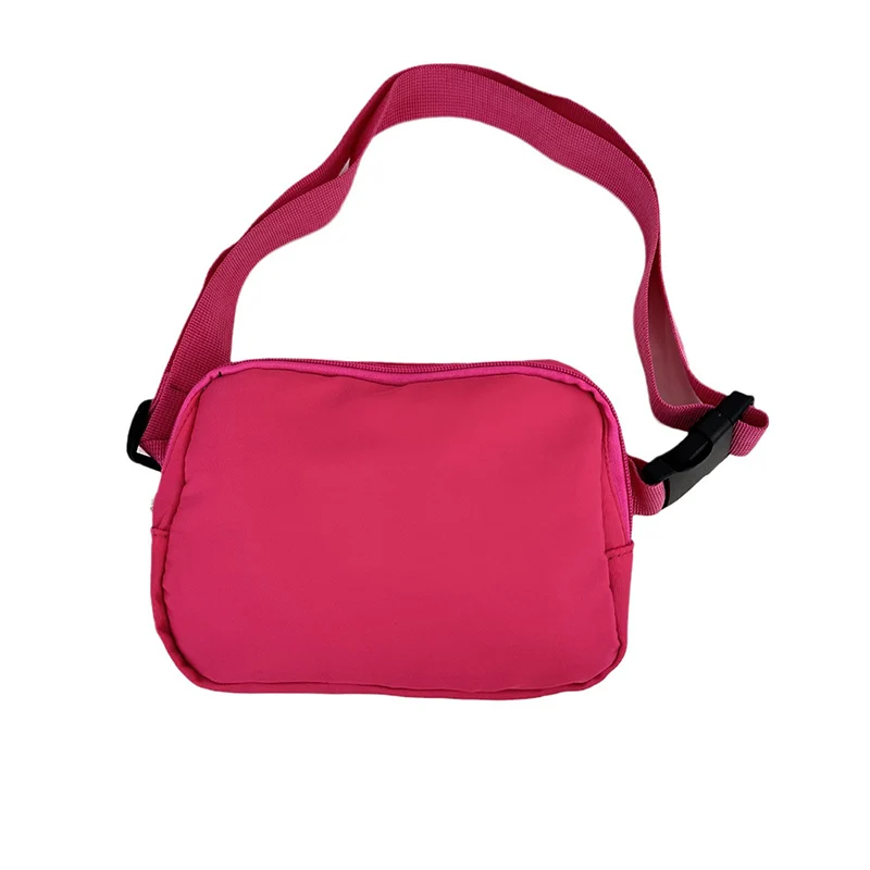 Impermeável Candy Color Waist Bag, Fanny Pack, Crossbody para viajar, Atacado