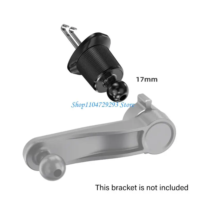 Air Vent Clip for Car Phone Mount,Air Outlet Grip for Most Car Phone Holder&Wireless Car Chargers 17mm 