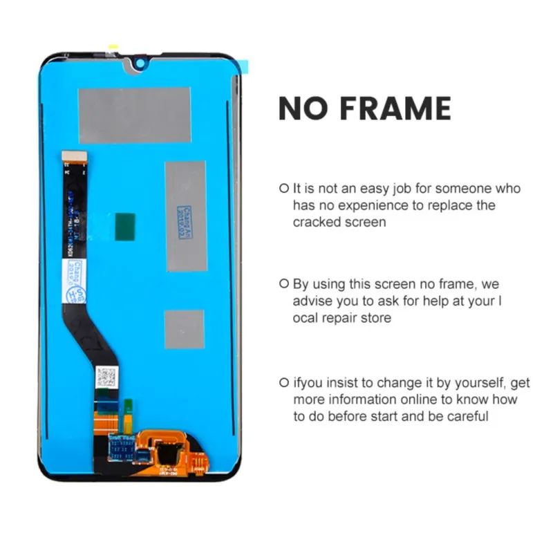 1Pcs 6.26 Inch Y7 Pro 2019 Display For Huawei Y7 2019 Lcd Touch Screen Digitizer Y7 Prime 2019 Assembly With Tools