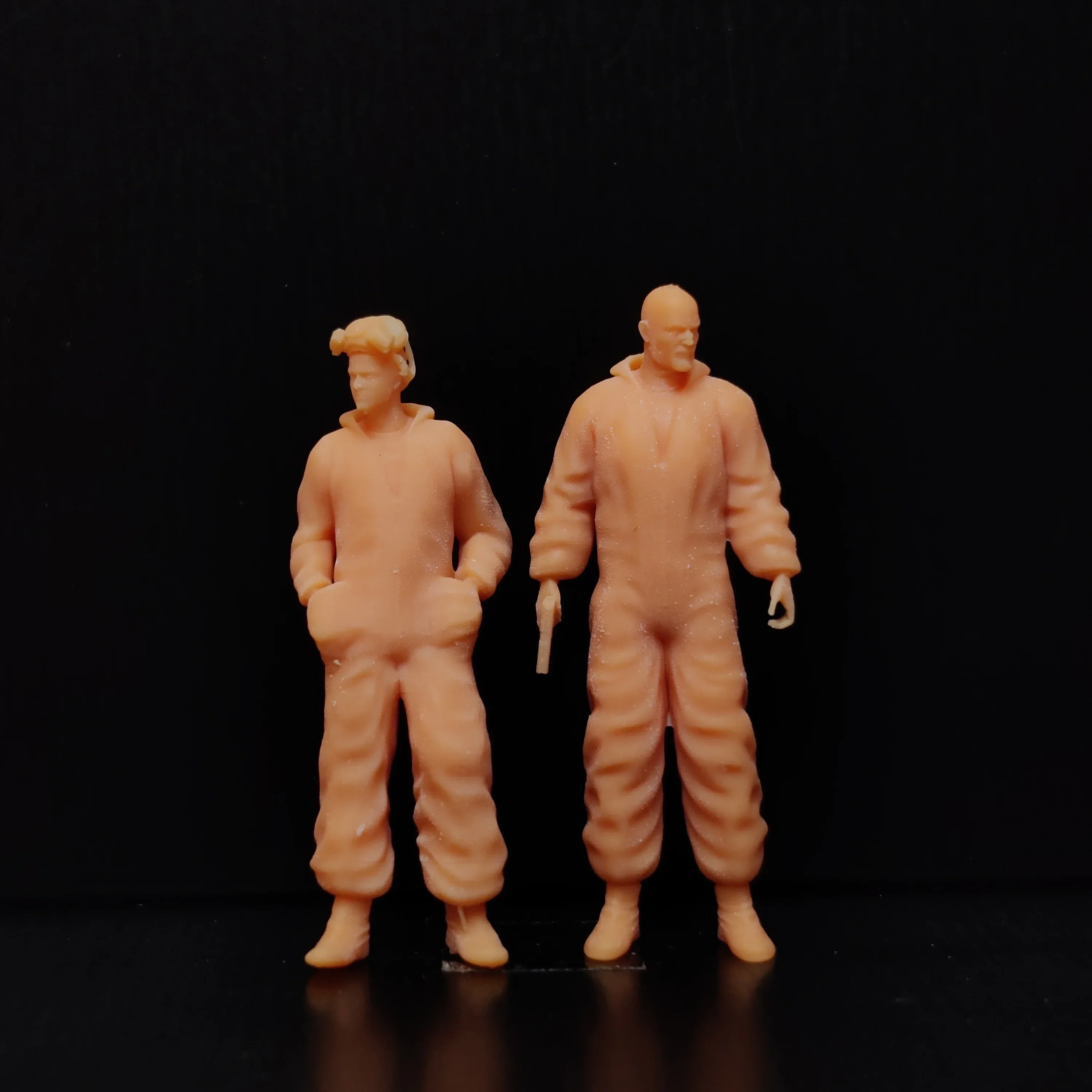 1/64 1/43 スケールモデル レジン デッドリーマスター - ウォルター ホワイト アーロン 未着色 ミニチュア ジオラマ 手描き T517
