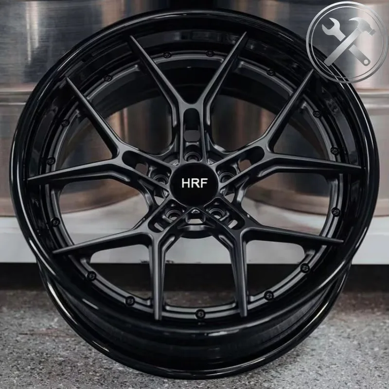 

20 22 24 Inch 5X120 Forged Aluminum Chrome Wheels 5x112 Passenger Car Aftermarket Alloy Rims
