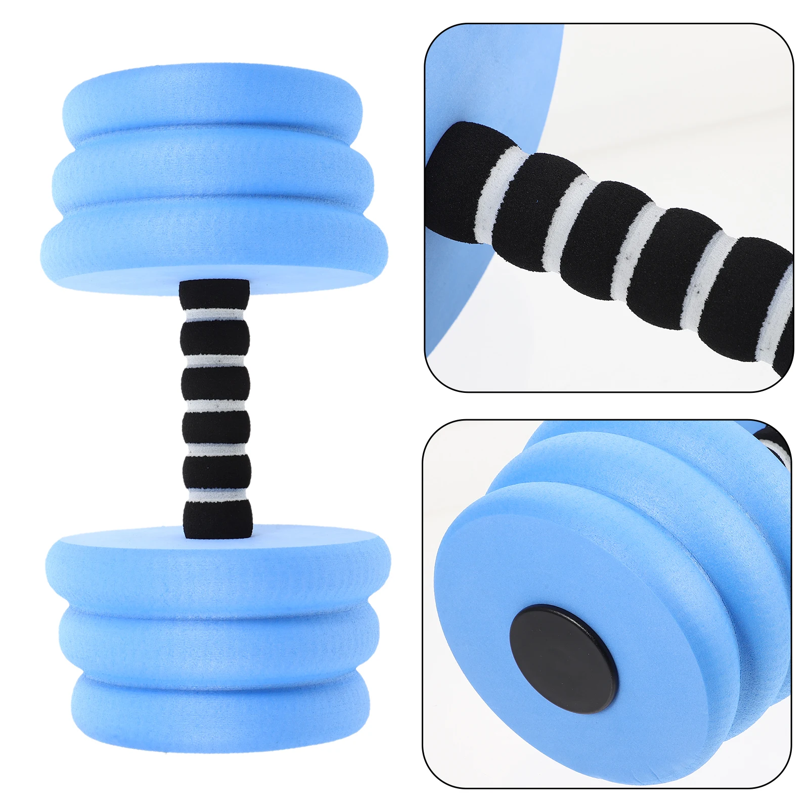 

EVA Dumbbells Green Floating Weights for Pool Exercise Fitness Equipment Water Resistance Aerobics Swim Buoy