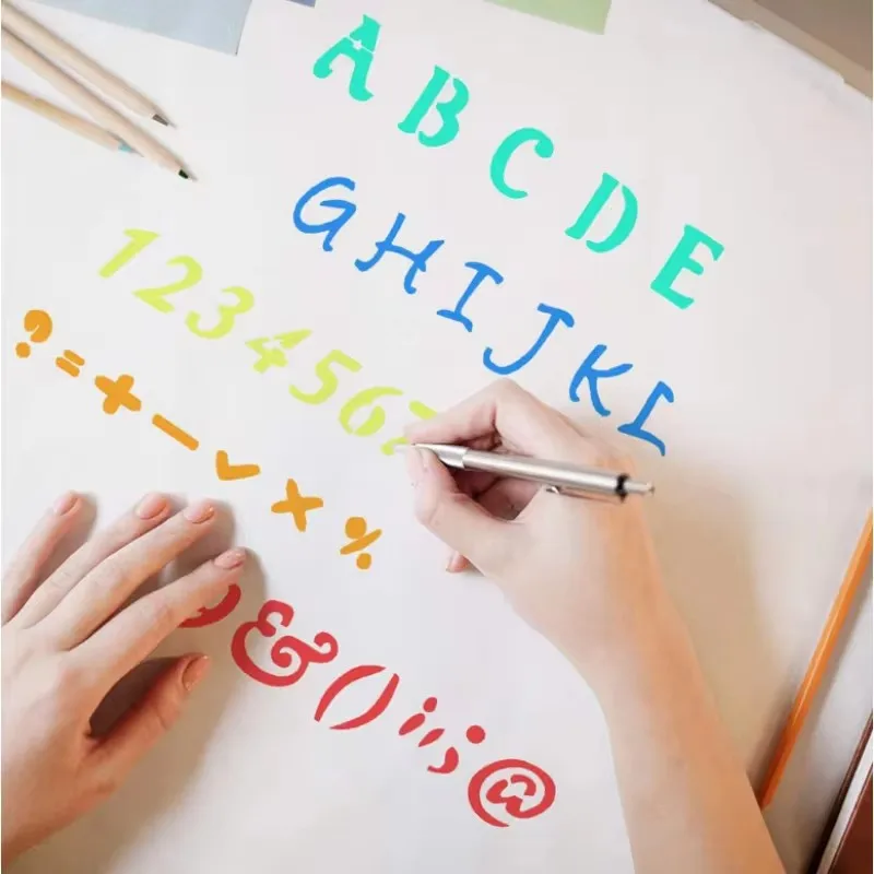 Hollow Painting Decorative Template Set