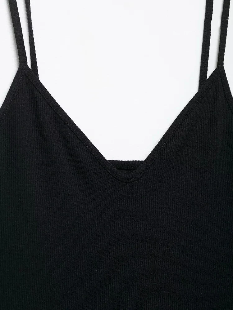 여성용 매칭 벨트 민소매 시스 드레스 기질 우아한 패치 워크 디자인 브이넥 미디 드레스 캐주얼 홀리데이 스타일 여성용