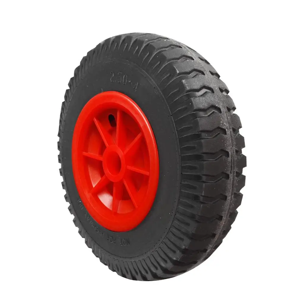 Sturdy Kayak Cart Wheels Thick Polyurethane Jockey Wheels Sack Truck Compatible Kayak Fat Wheels for Easy Movement