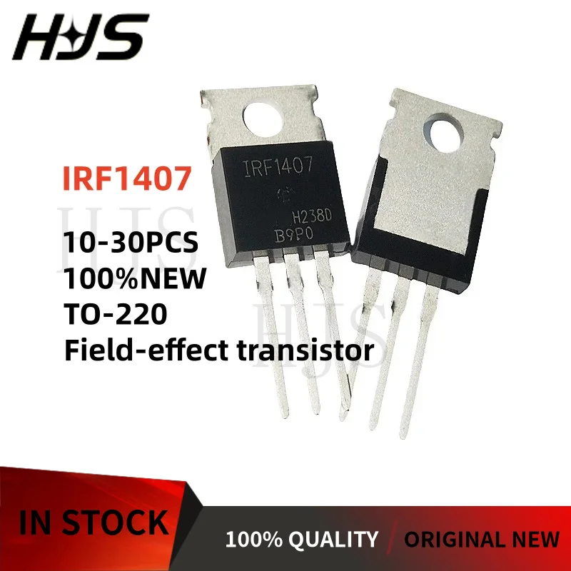 10-30Pcs Brand new IRF1407 IRF*1407 TO220 Field-effect transistor In stock TO-220