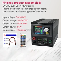 DIY NC DC Regulated Power Supply Housing Kit Constant Voltage Current Maintenance 36V 6A Automatic Voltage Lifting Module