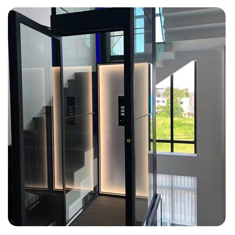 Vacuum Home Elevator Pneumatic Passenger Lift Innovative Technology No Pit or Machine Room Required Easy and Fast Installation