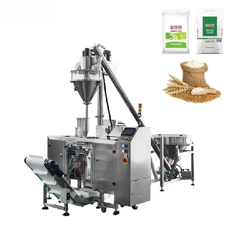 Automatic Filling 500g 1kg 2kg 5kg Flour Wash Powder Spice Packaging Machine Powder Small Sachet Weigher Packing Machine