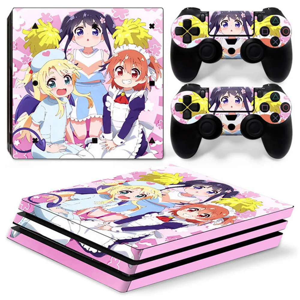 GAME  PS4 Pro Skin Sticker Decal Cover for ps4 Pro Console and 2 Controllers skin Vinyl slim sticker Decal