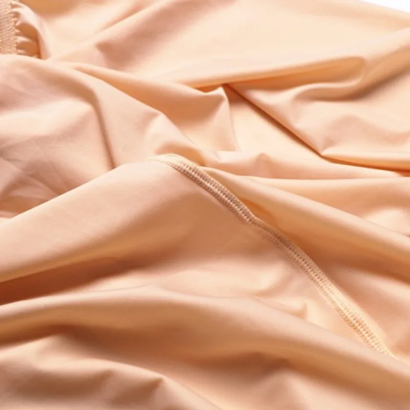 Falda antideslizante sin costuras para verano, enagua transparente con forro de seda, capa de seguridad para vestidos, transpirable, ultrafina