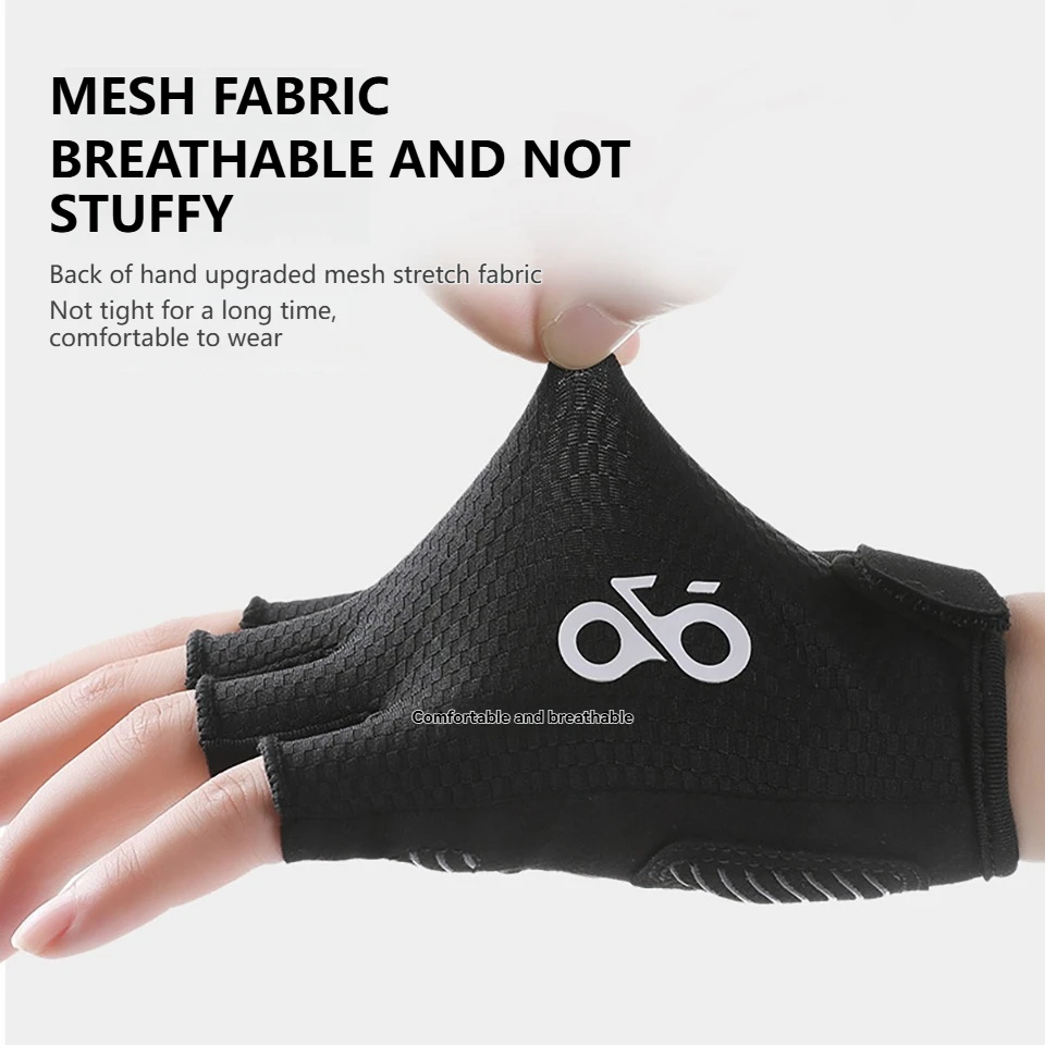 GTUBIKE 通気性ハーフフィンガーサイクリンググローブアンチスリップパッドオートバイ MTB ロードバイク手袋男性女性スポーツ自転車手袋