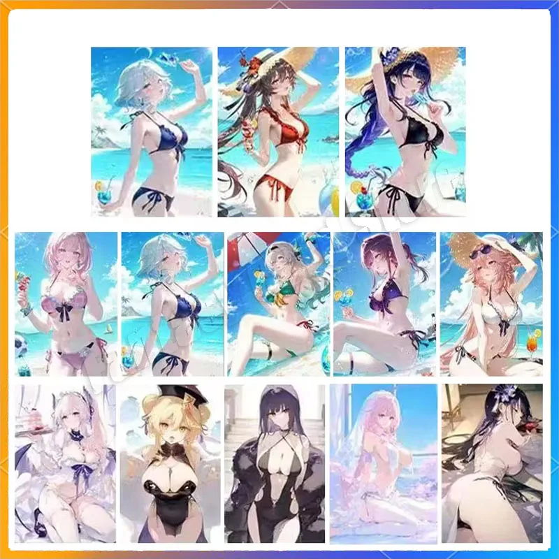 

New Style Sexy Nude A5 Card Goddess Story ACG Collection Cards Limited Sale Big Boobs Maiden Wife Cards Adult Gift Wholesale