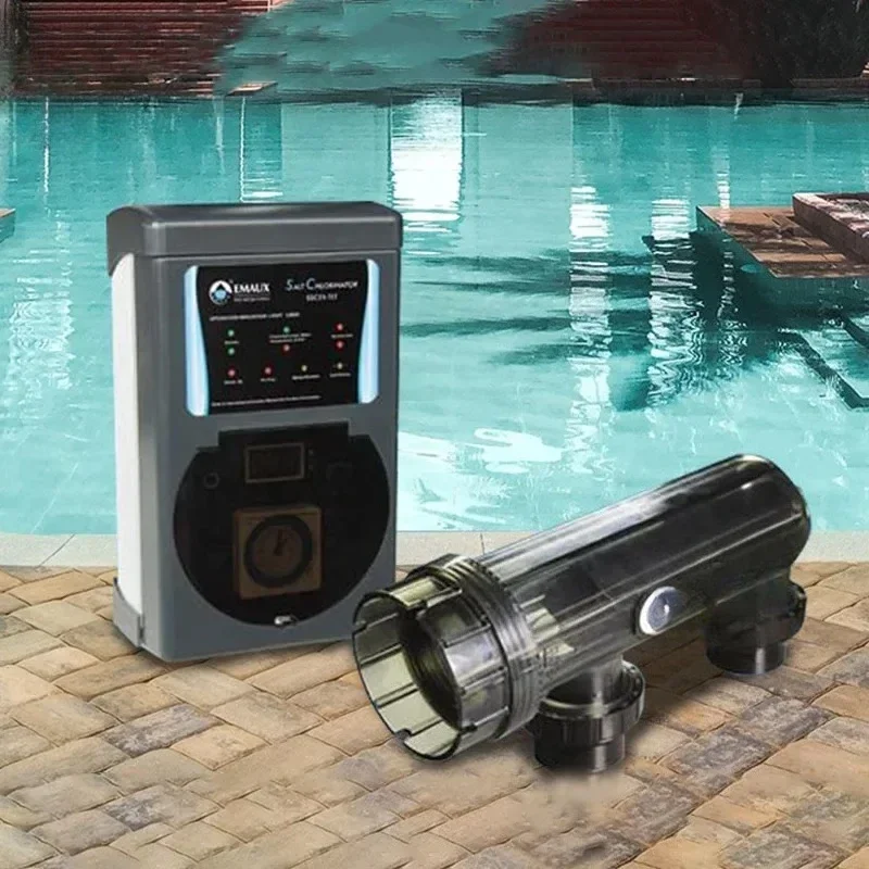 Home Swimming Pool Disinfection Salt Chlorine Machine PVC ABS Stainless