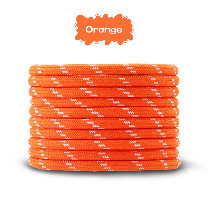 5mm dikke Ronde Schoenveter Outdoor Sport Veters Sneaker basketbal Veters lengte 100/120/140/160 cm Schoen accessoires 1 Paar