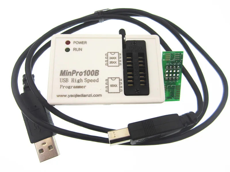 HAILANGNIAO 1pcs USB MinPro100B Programmer for Main Board BIOS SPI FLASH 24/25 EEPROM
