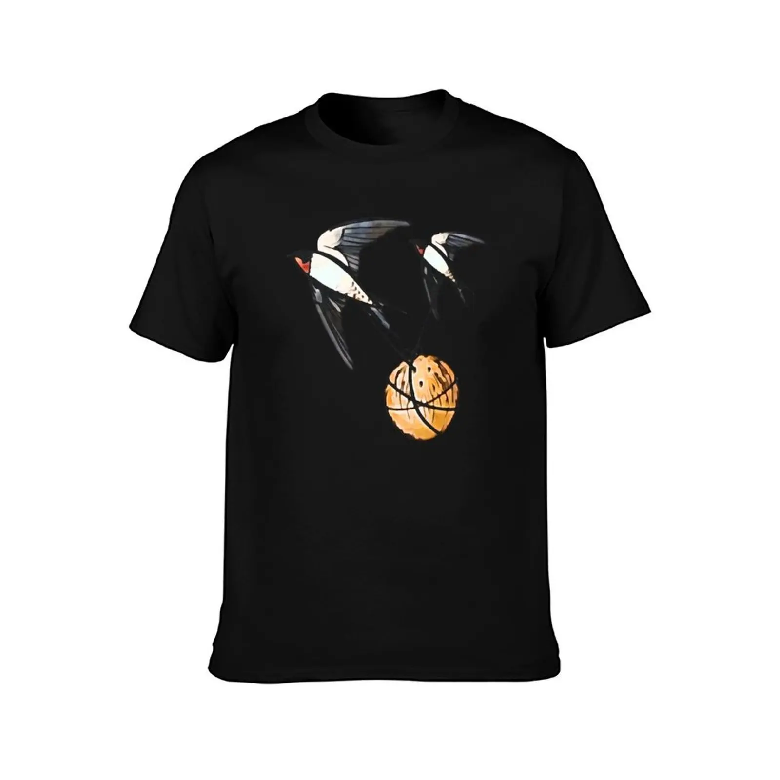 Swallows T-Shirt anime t shirts oversize T-Shirt