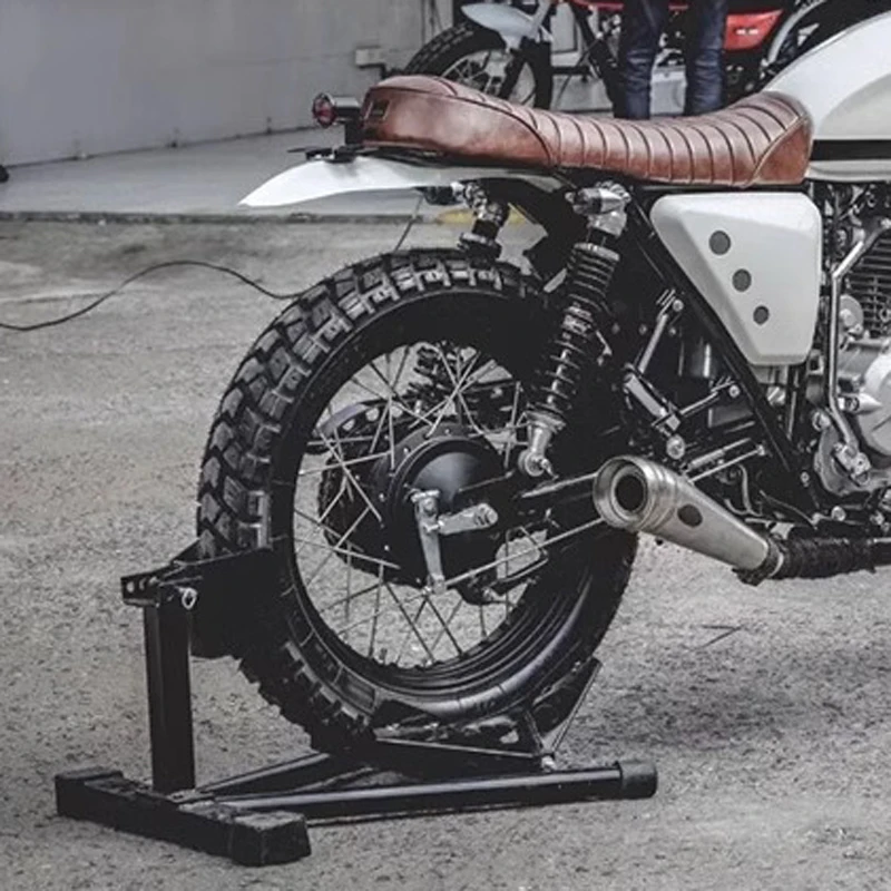

Motorcycle repair front wheel support frame parking frame lifting frame parking frame display stand